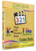 K-Lite Codec Pack 17.1.0 Mega/Full/Standard/Basic (x86-x64) (2022) Eng