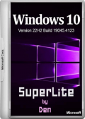 Windows 10 22H2 Build 19045.4123 Lite by Den (x64) (2024) Rus