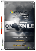 Windows 7 SP1 Pro / Ultimate / Enterprise by OneSmiLe (x64) (15.09.2024) Rus